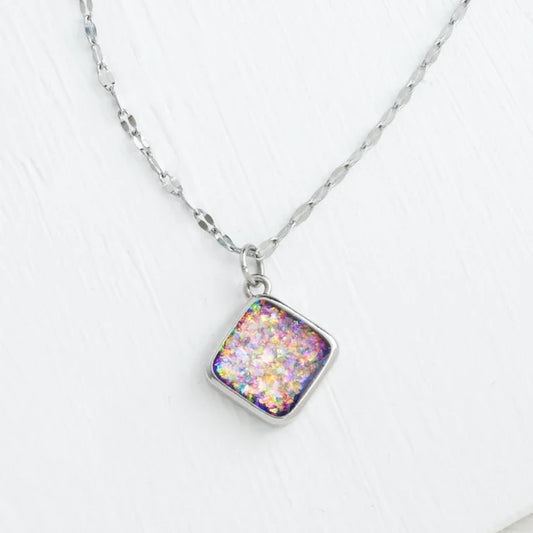 Light Within Silver Necklace