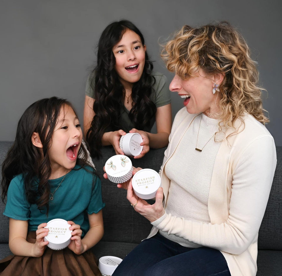 Flourish Mint Leaf Earrings