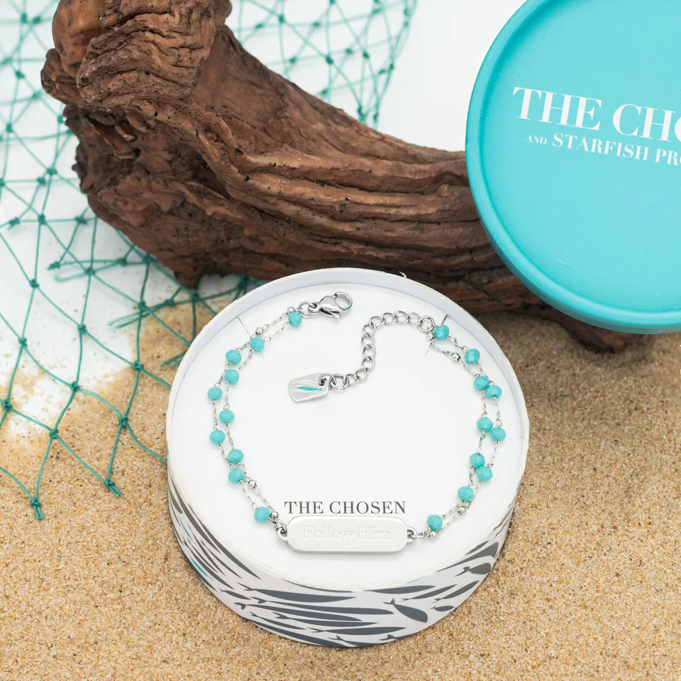 Follow Him Bracelet in Silver