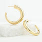 Golden Grace Hoops