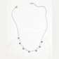Guiding Lights Necklace in Silver & Blue