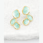 Hope Echo Earrings in Mint