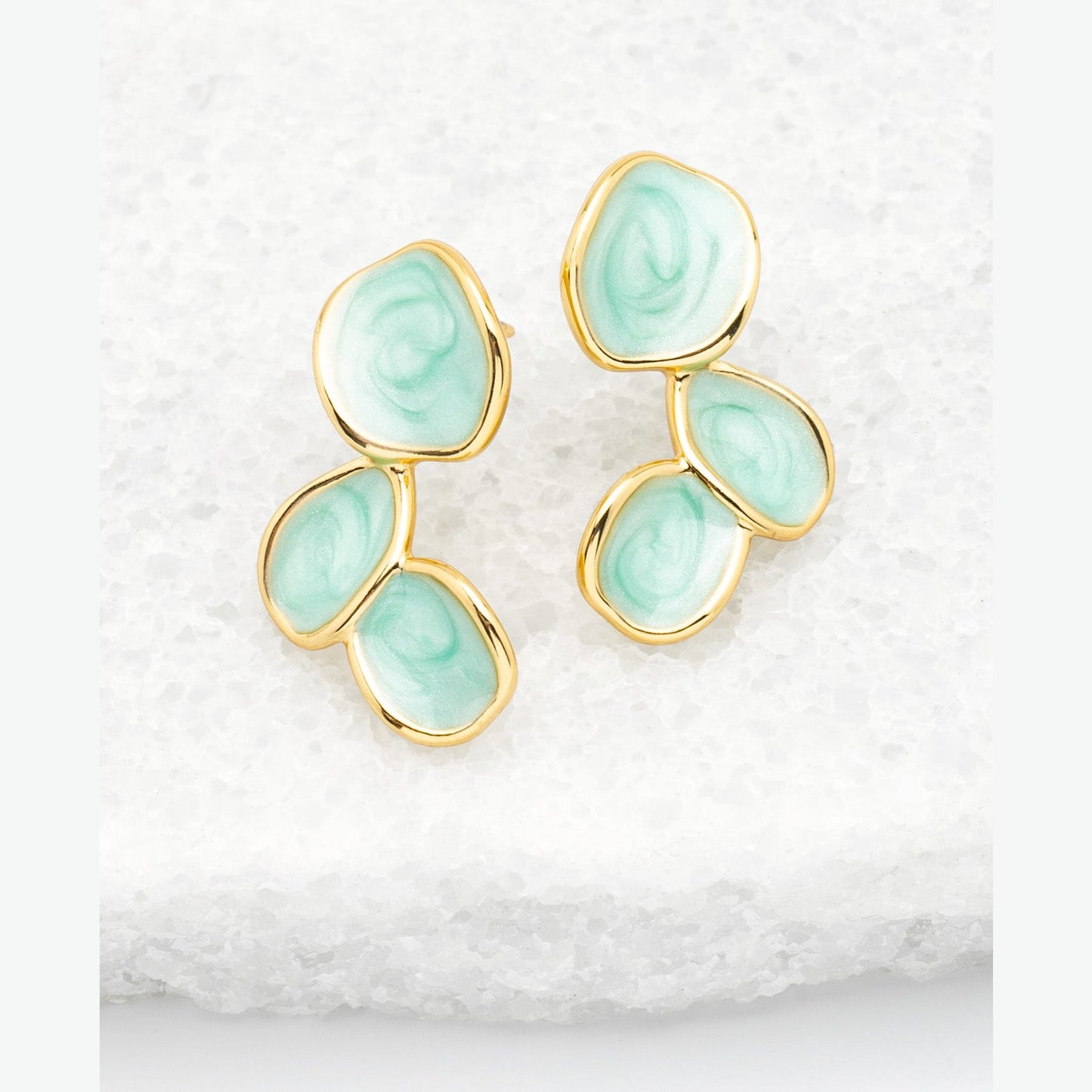 Hope Echo Earrings in Mint