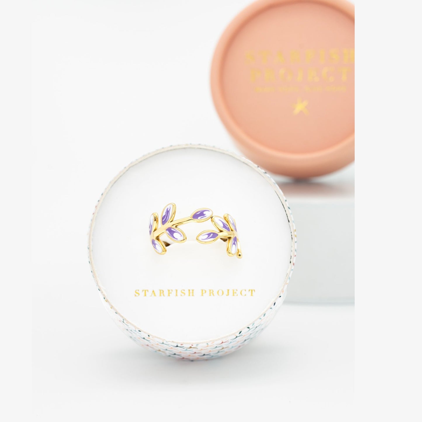 Hope Grows Ring in Lavender
