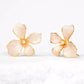 Hope in Bloom Earrings in Misty Rose