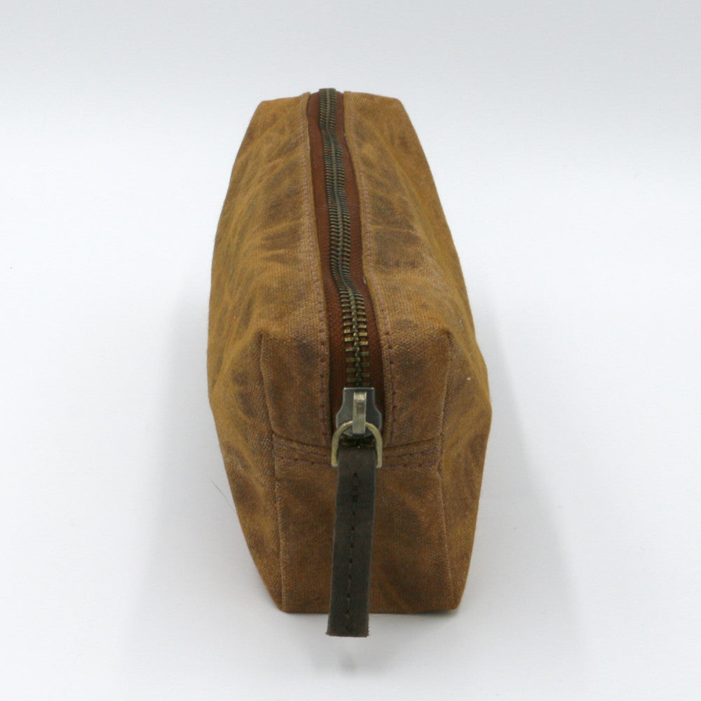 Resilient Utility Pouch - Brown Waxed Canvas