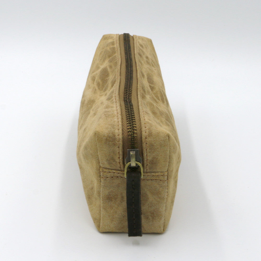 Resilient Utility Pouch - Tan Waxed Canvas