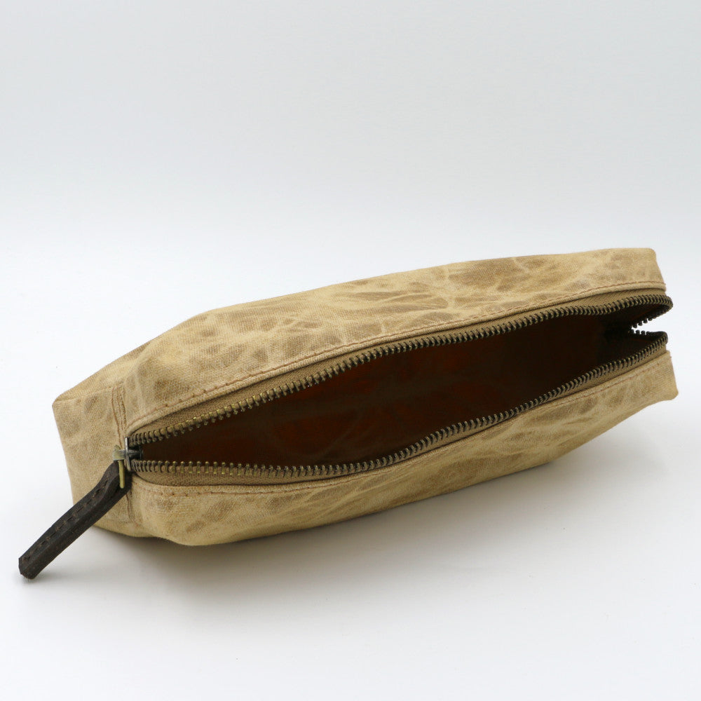 Resilient Utility Pouch - Tan Waxed Canvas