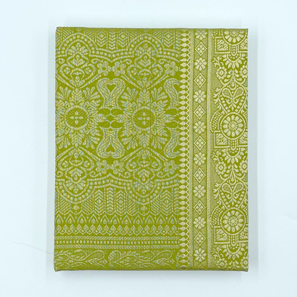 Silk Sari Journal - Large (Green)