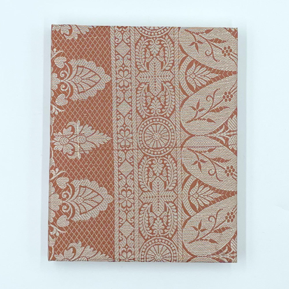 Silk Sari Journal - Large (Orange)