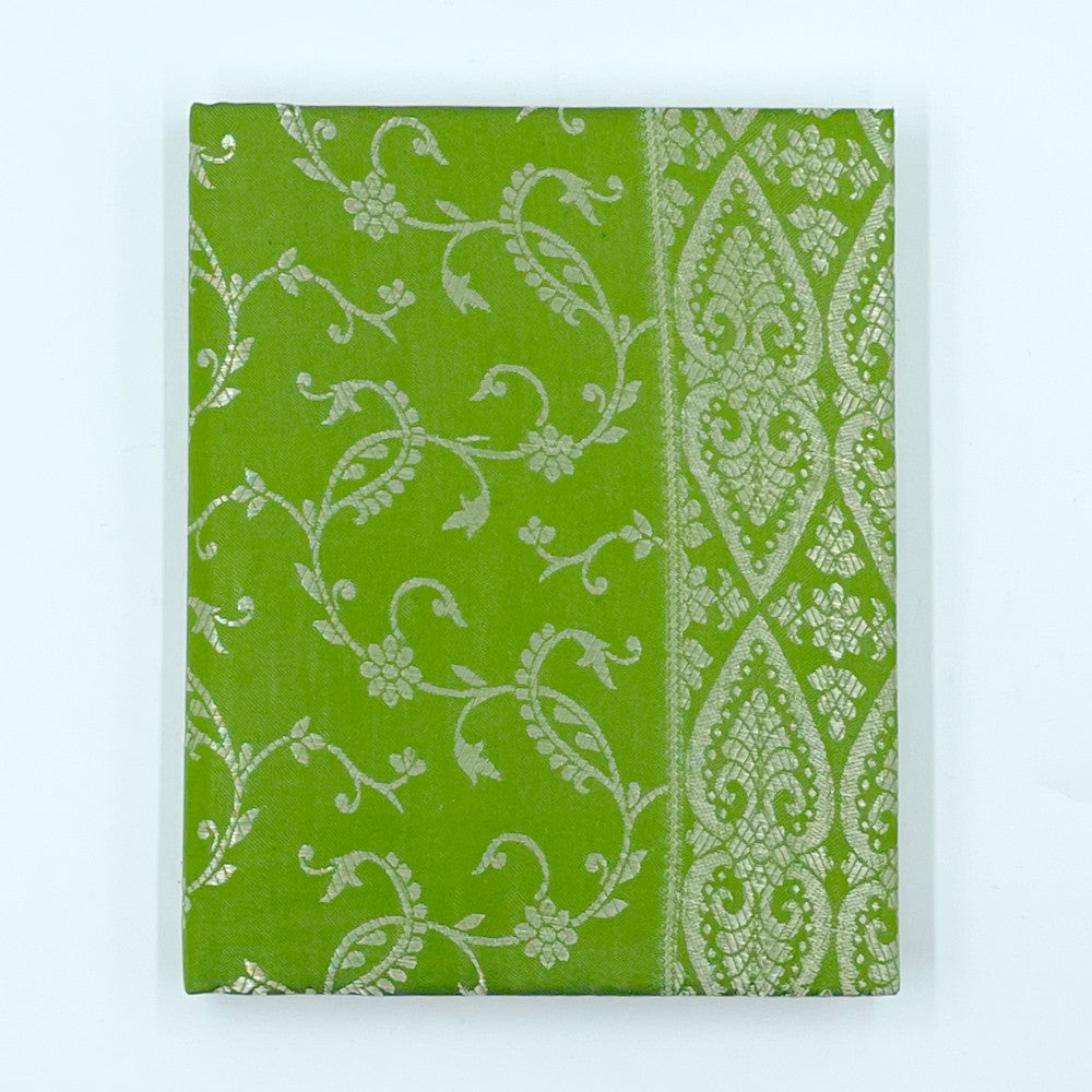 Silk Sari Journal - Large (Green)