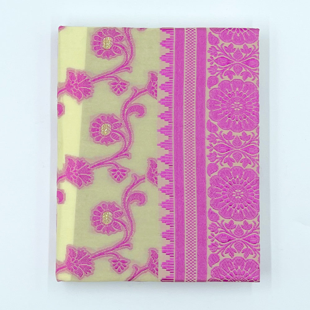 Silk Sari Journal - Large (Pink)