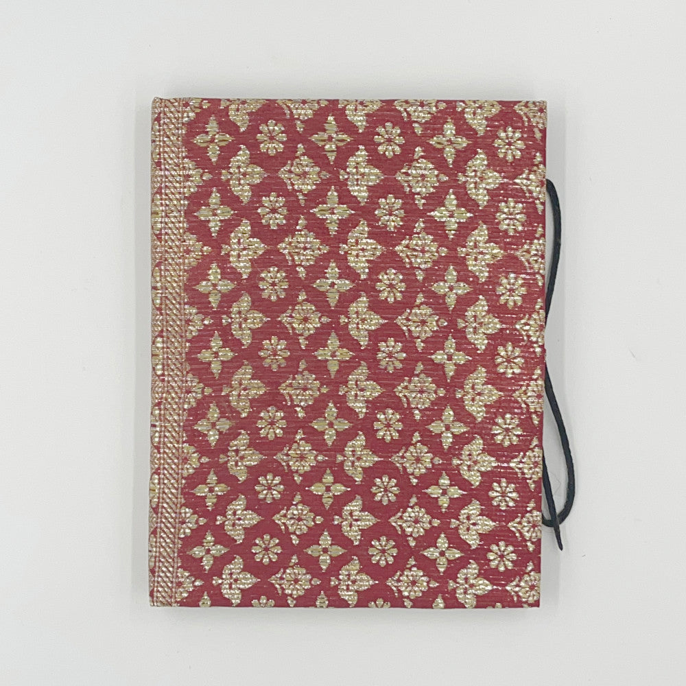 Silk Sari Journal - Large (Red)