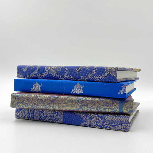 Silk Sari Journal - Large (Blue)