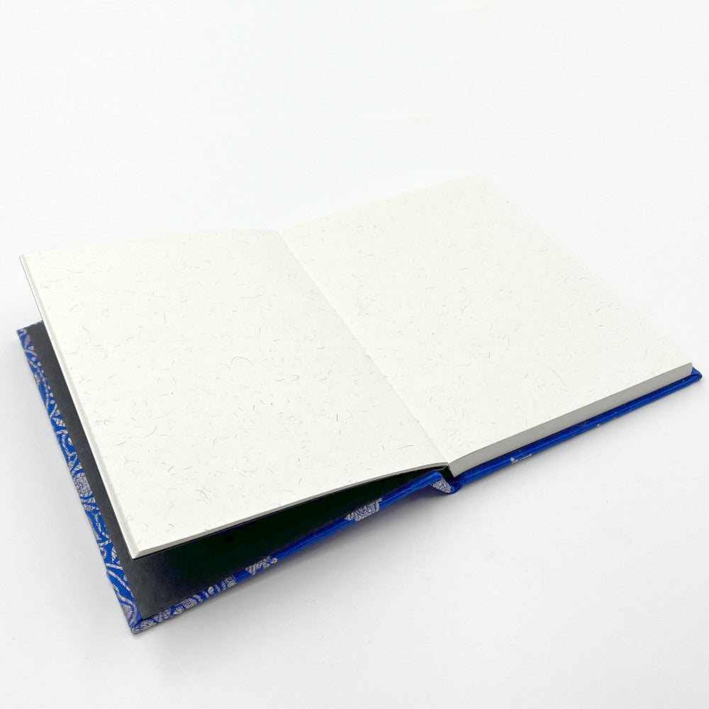 Silk Sari Journal - Large (Blue)