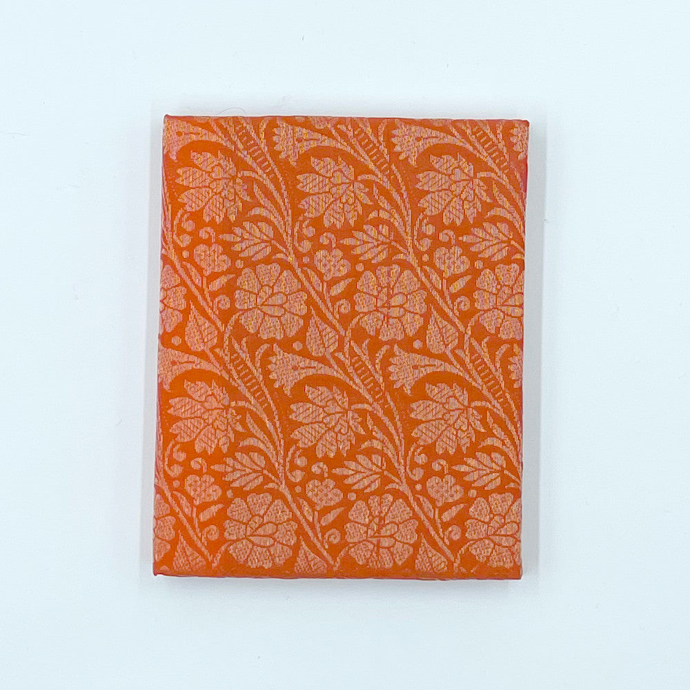 Silk Sari Journal - Small (Orange)