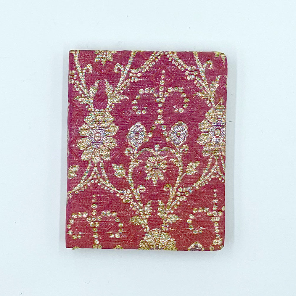 Silk Sari Journal - Small (Red)