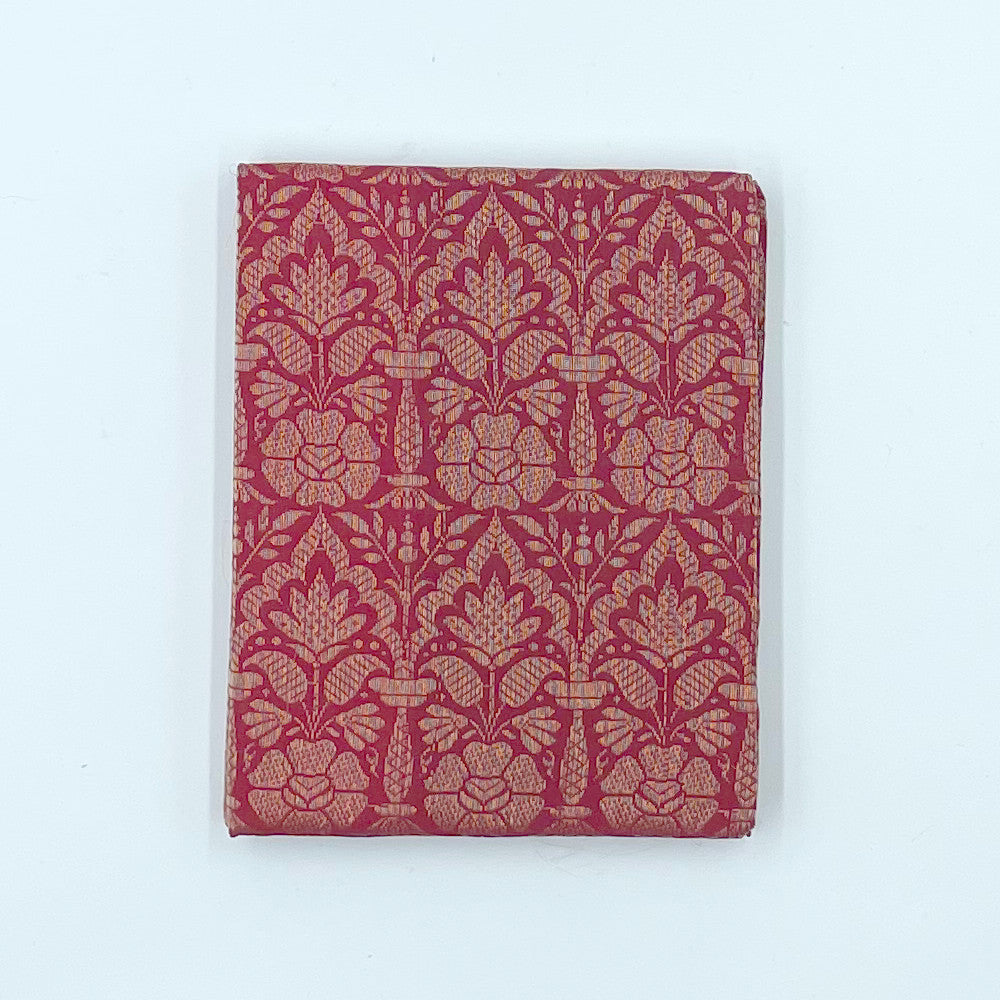 Silk Sari Journal - Small (Red)