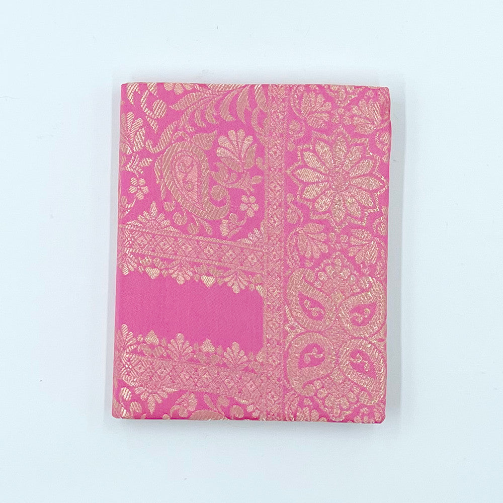 Silk Sari Journal - Small (Pink)