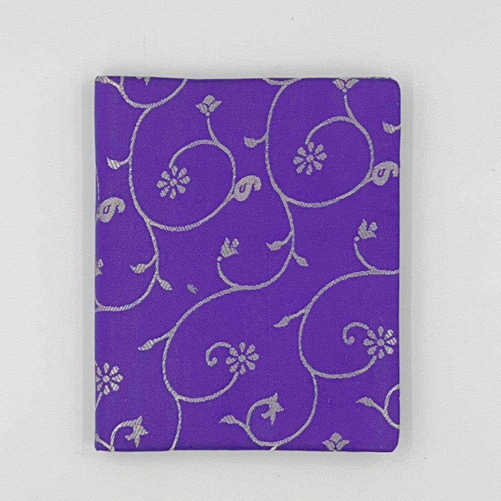 Silk Sari Journal - Small (Purple)