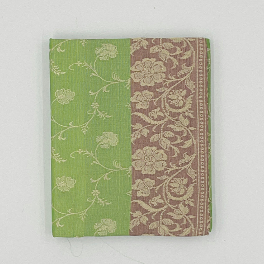 Silk Sari Journal - Small (Green)