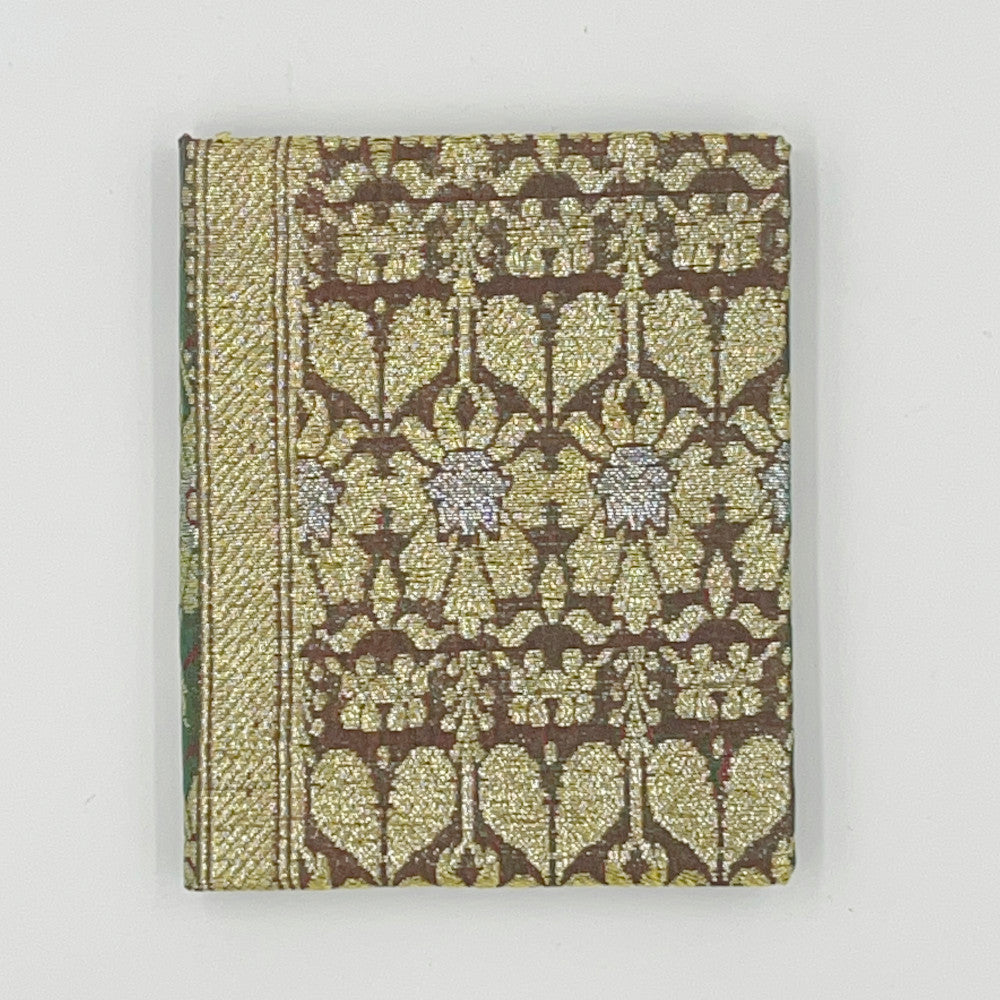 Silk Sari Journal - Small (Green)