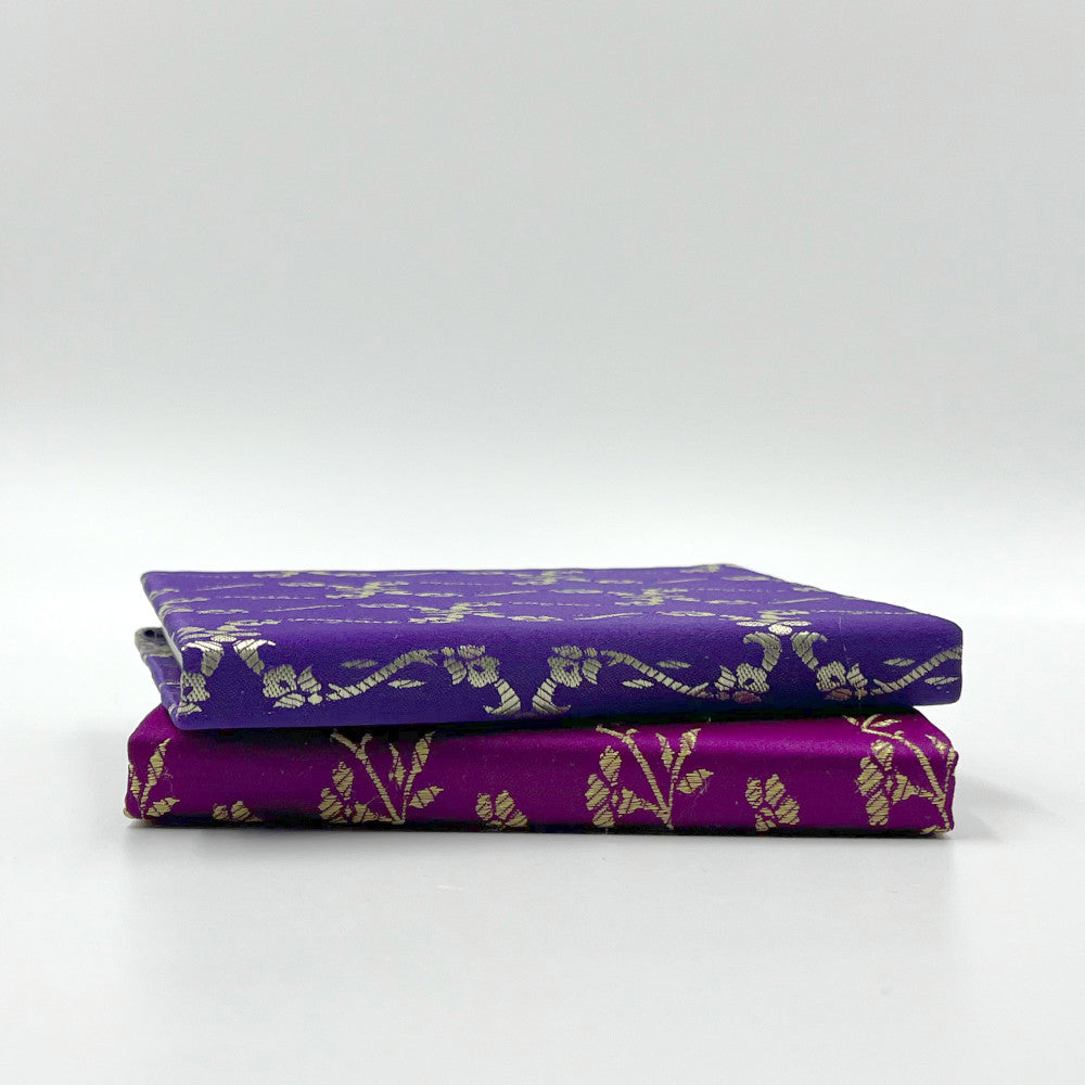 Silk Sari Journal - Small (Purple)