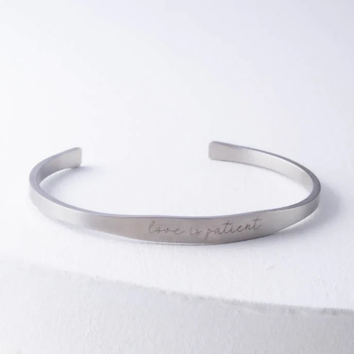 Love is Patient Bracelet