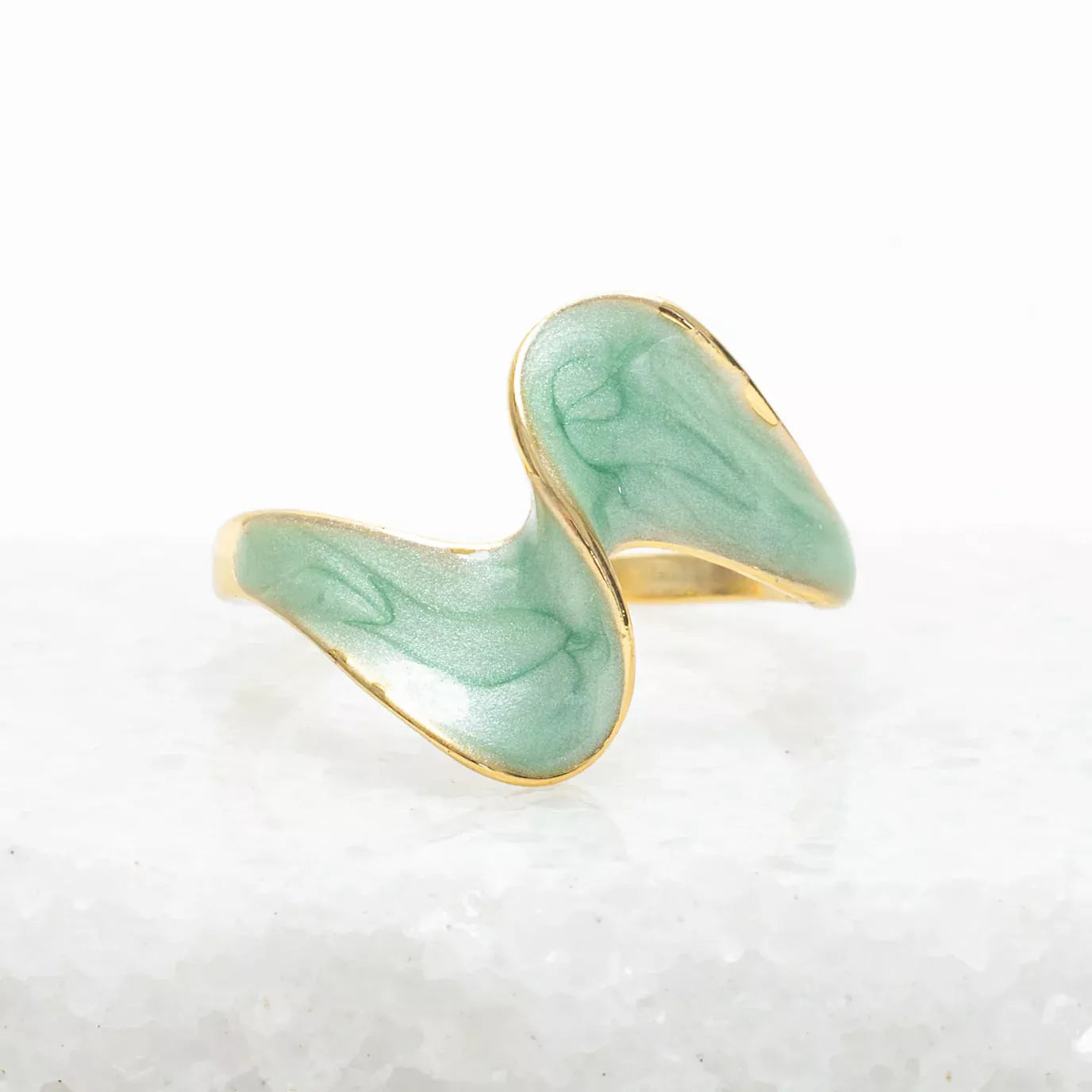Ribbon of Light Ring in Mint