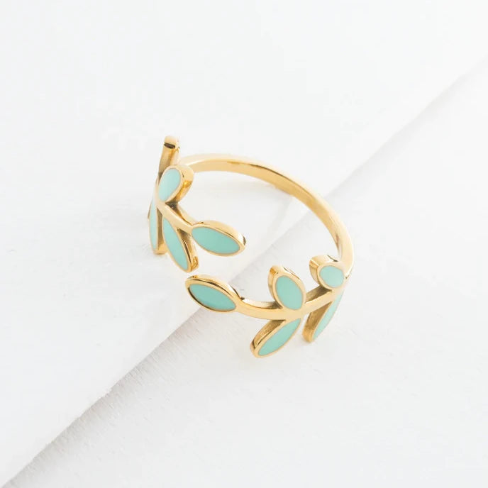 Seeds of Hope Ring in Mint