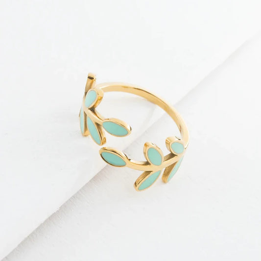 Seeds of Hope Ring in Mint