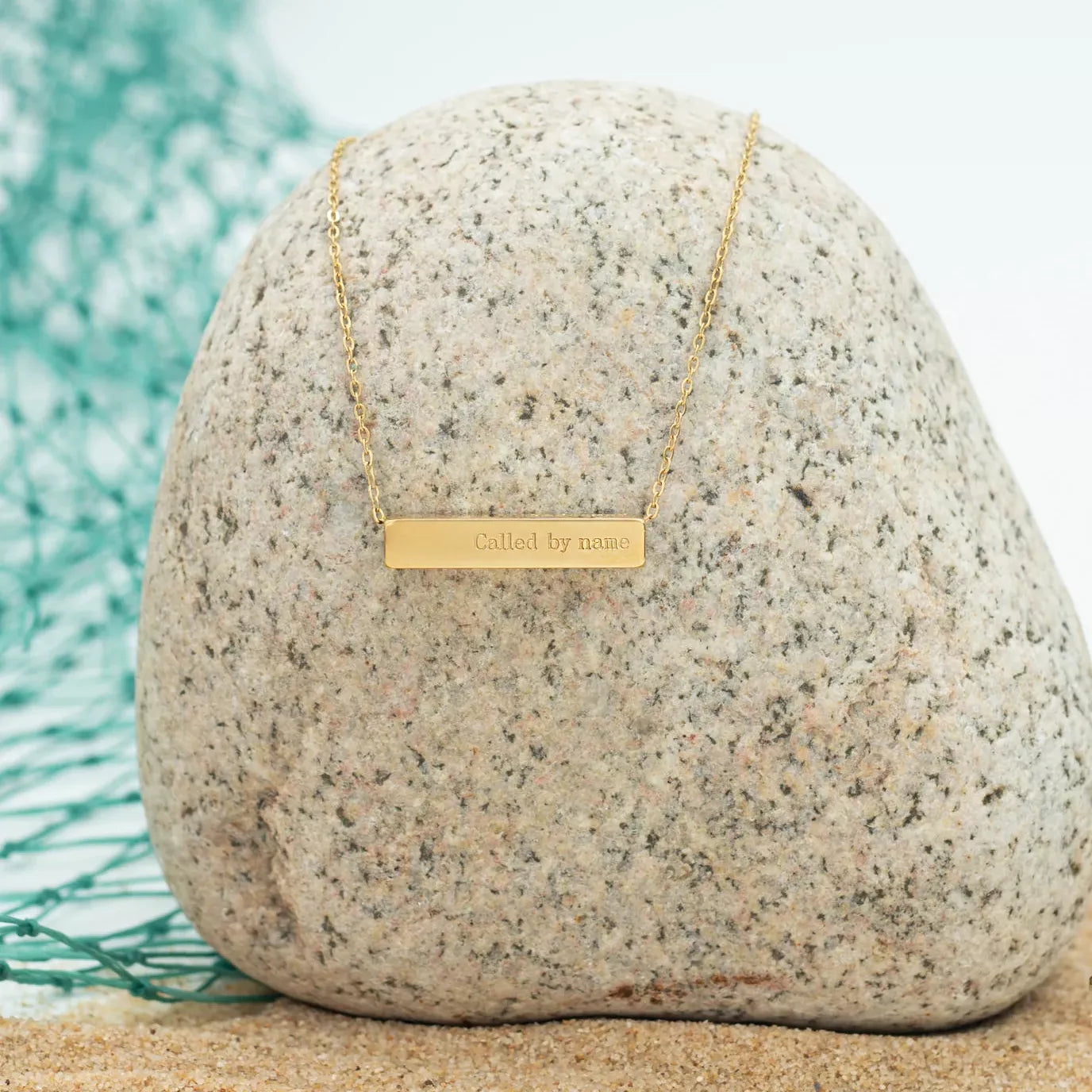 The Chosen Four-Sided Gold Necklace