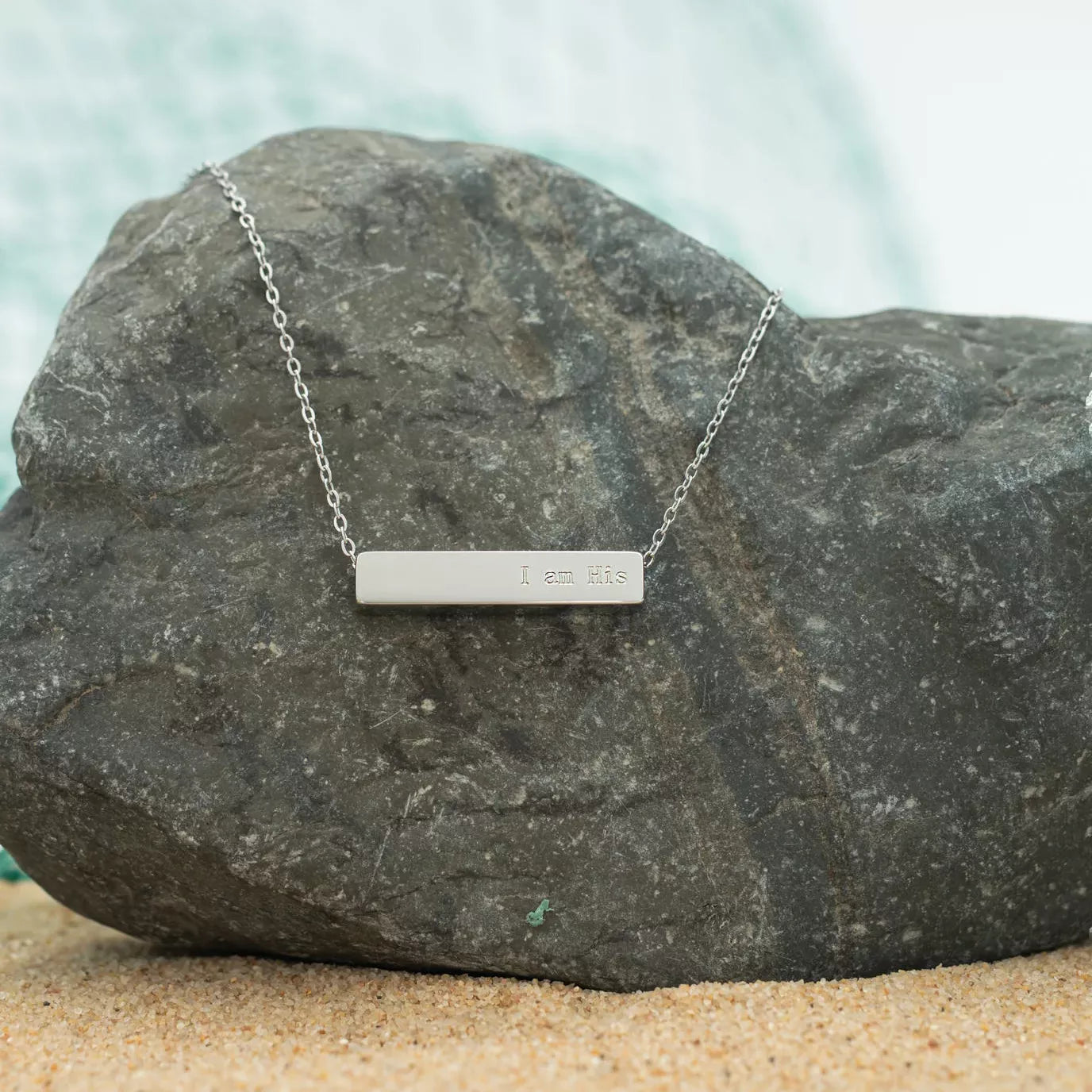 The Chosen Four-Sided Silver Necklace