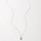 Wear Blue Gold Heart Necklace