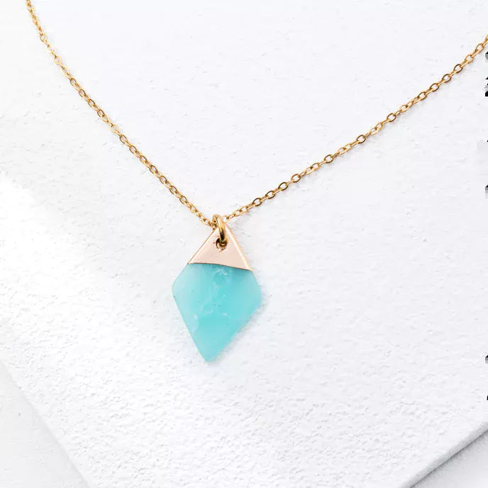 Brave Necklace in Aqua Product Shot