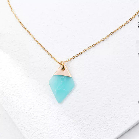 Brave Necklace in Aqua Product Shot