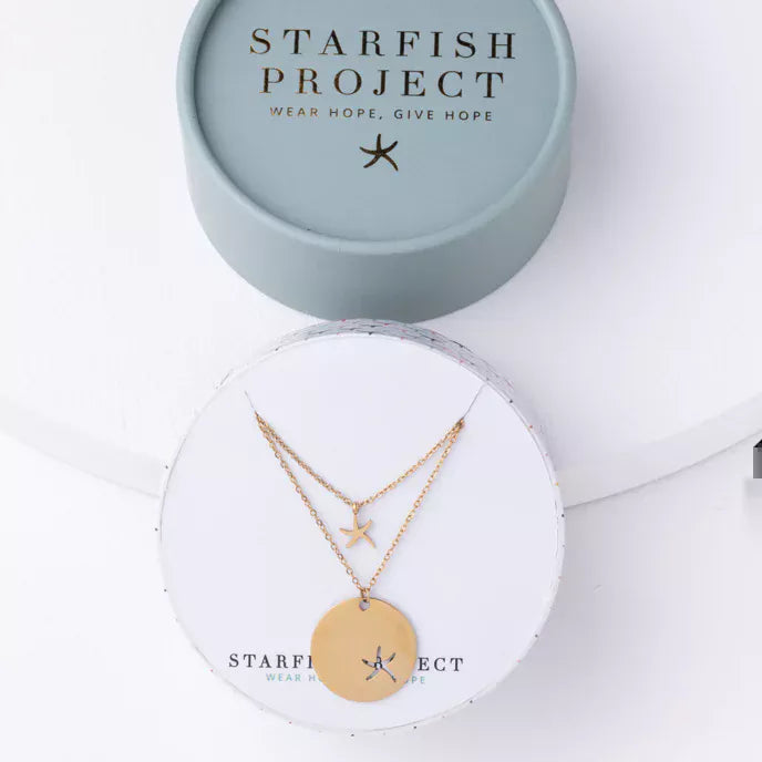 Community Gold Starfish Pendant Box Shot
