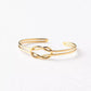 Deboroah Knot Gold Ring Product Shot