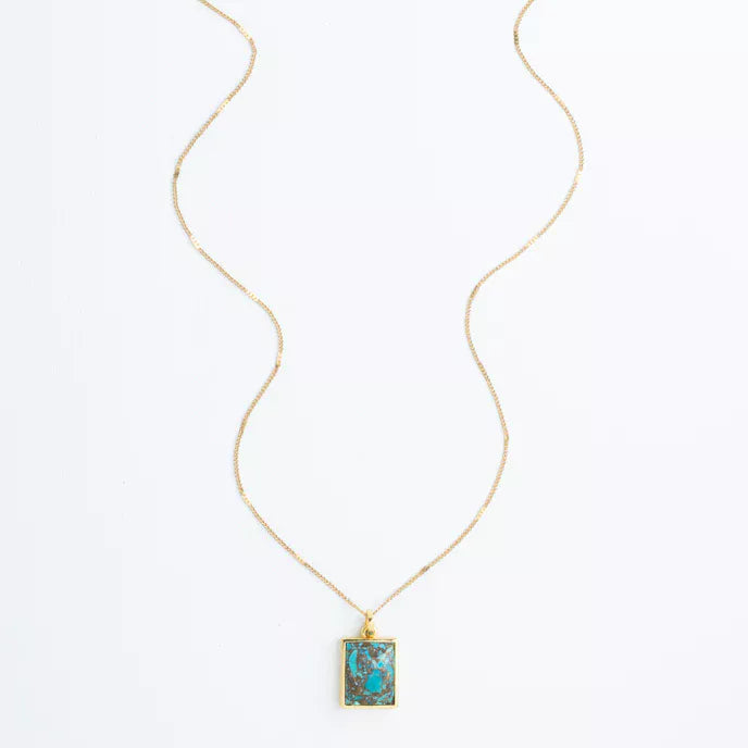 One-of-a-Kind Turquoise Necklace Product Shot