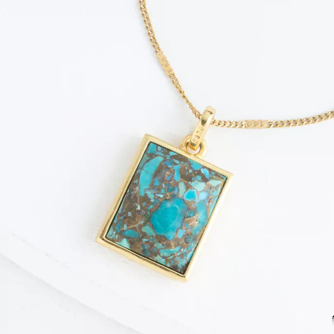One-of-a-Kind Turquoise Necklace Product Shot