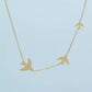 Sparrow Gold Necklace Product Shot