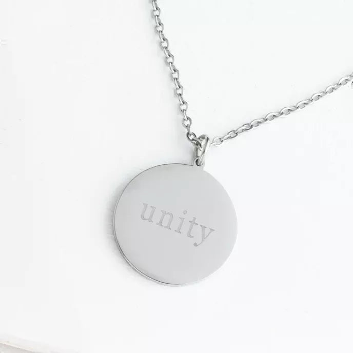 Unity Silver Necklace Product Shot