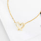 With Love Gold Necklace Product Shot