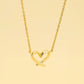 With Love Gold Necklace Product Shot