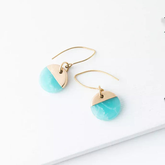 Refresh Earrings in Aqua Product Shot